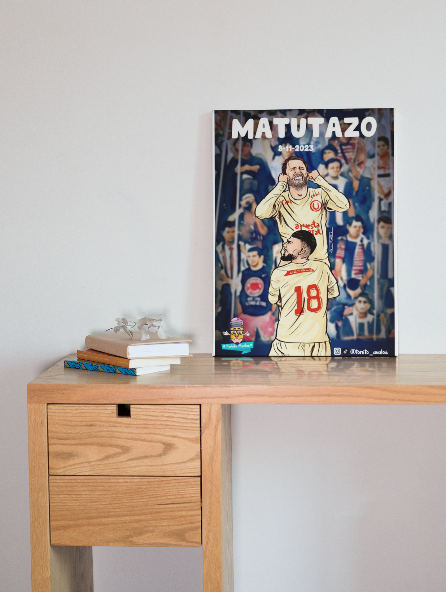 Poster fan art Universitario de Deportes: Matutazo!