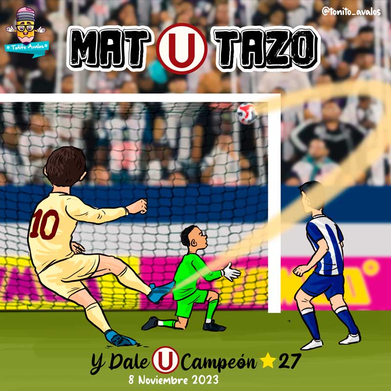 Poster fan art Universitario de Deportes: Matutazo!