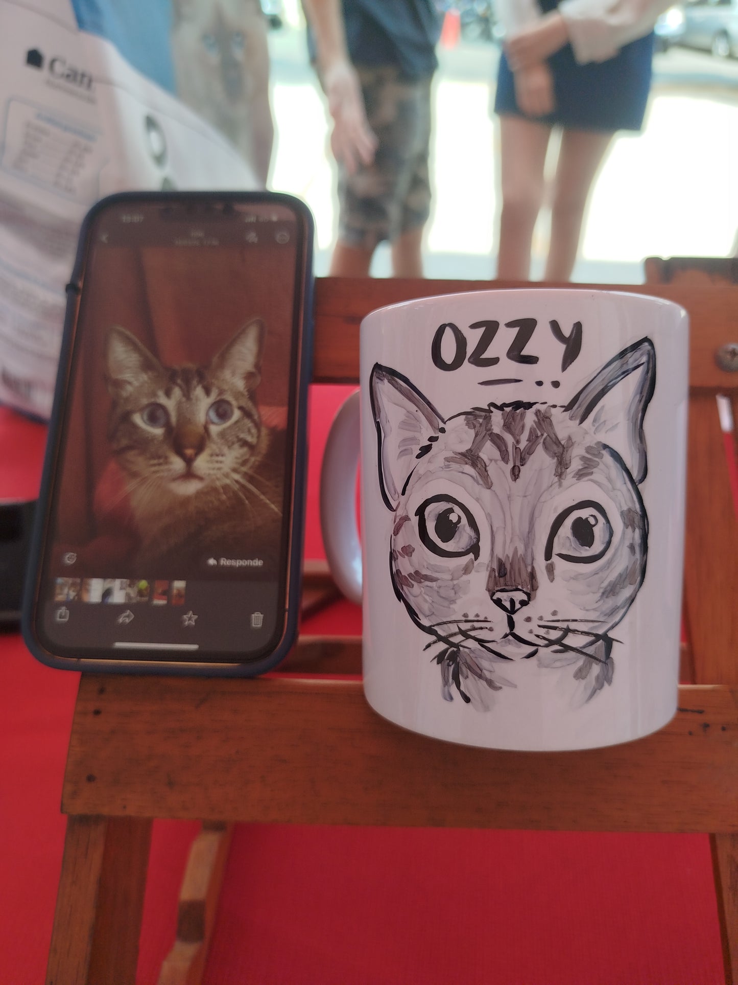 Tazas pintadas para mascotas