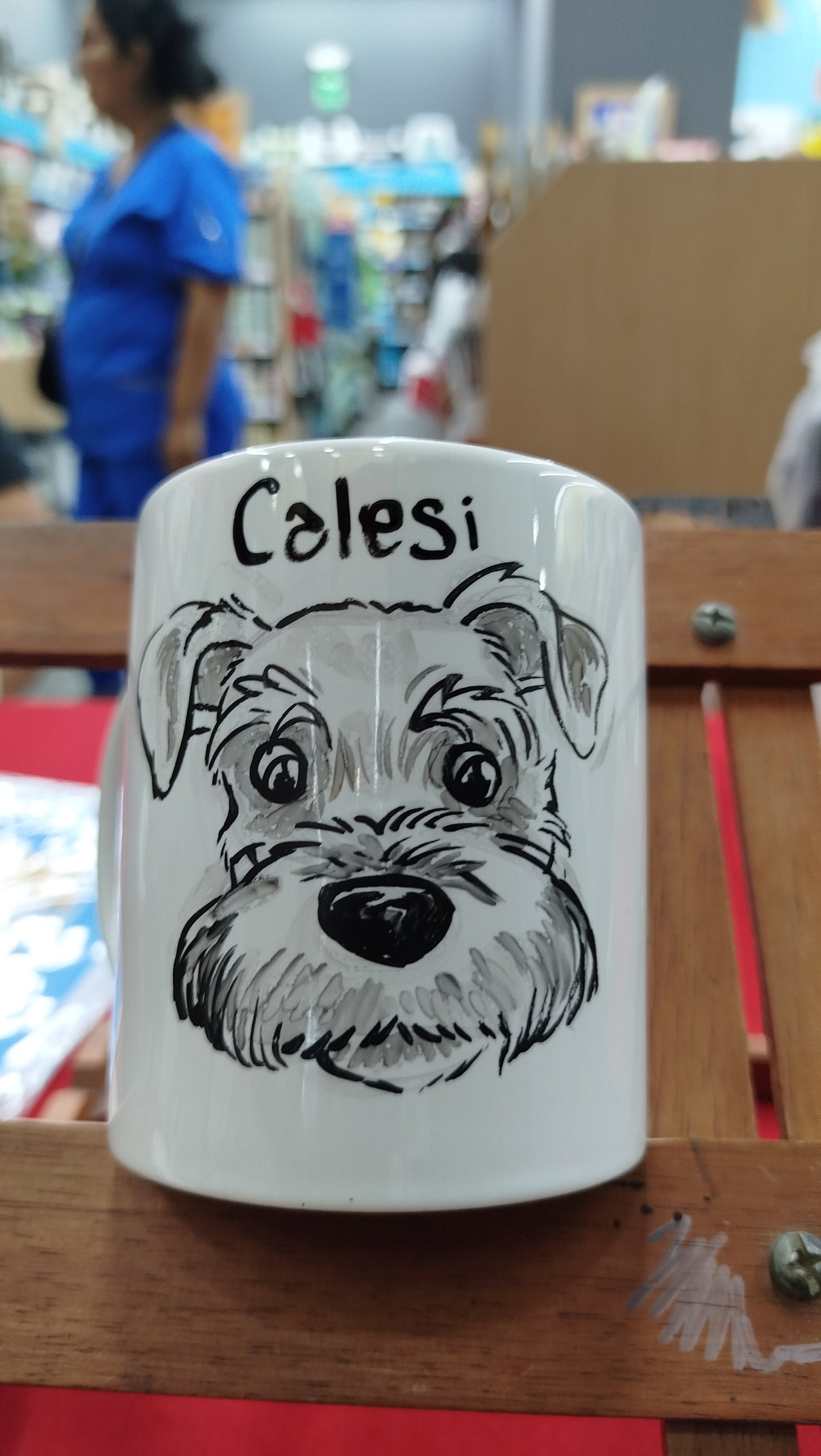 Tazas pintadas para mascotas