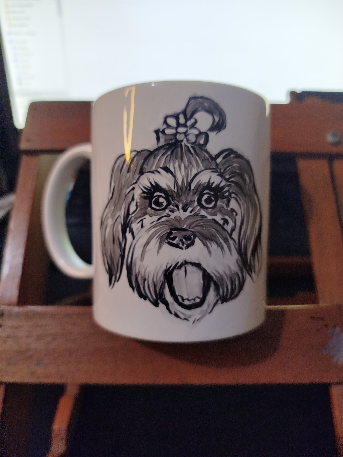 Tazas pintadas para mascotas