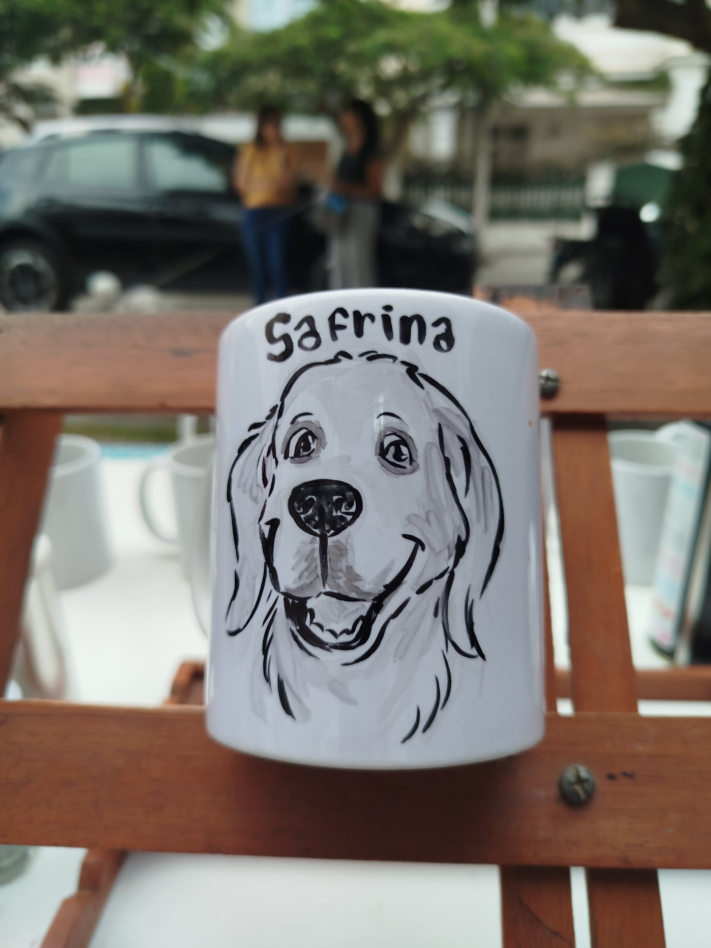 Tazas pintadas para mascotas